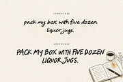 Saturday Brush, a Script Font by Struggle Studio (Thumbnail 8 of 10)