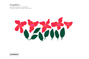 Naive Abstract Modern Floral Pattern, a Pattern Graphic by likorbut (Thumbnail 5 of 14)