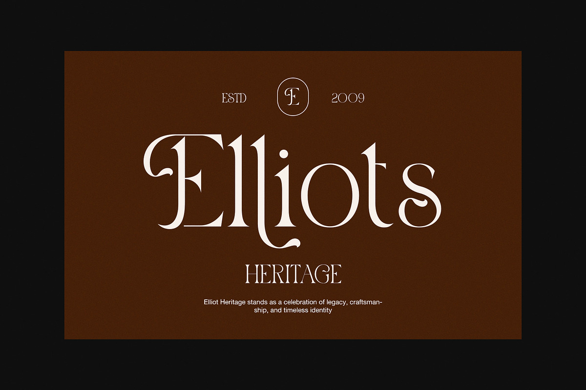 Bungs Elegant Modern Serif Font, a Serif Font by Graphicxell (Photo 2 of 8)