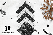 Scandinavian Christmas Collection, a Pattern Graphic by Iryna Danyliuk (Thumbnail 5 of 7)