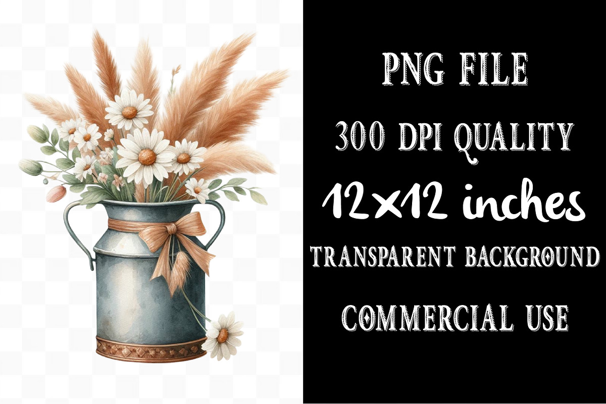 Boho Farm Cottagecore Nursery PNG, an Illustration by Designking (Photo 4 of 5)