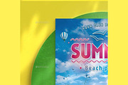 Summer Beach Party PSD Flyers, a Flyer Template by UInstrument (Thumbnail 2 of 2)
