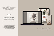 Minimalism. Feed №9, a Social Media Template by OntheMoon (Thumbnail 1 of 10)