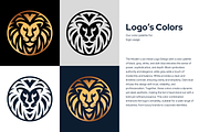 Luxury Lion Head Logo Design, a Branding & Logo Template by Brand_Hero (Thumbnail 4 of 5)