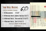 Abstract Ledger Dream: Vintage Paper, a Background Graphic by NiiiNArt (Thumbnail 6 of 9)