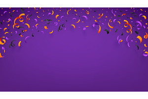 Halloween holiday confetti, a Decorative Illustration by Buch&Bee