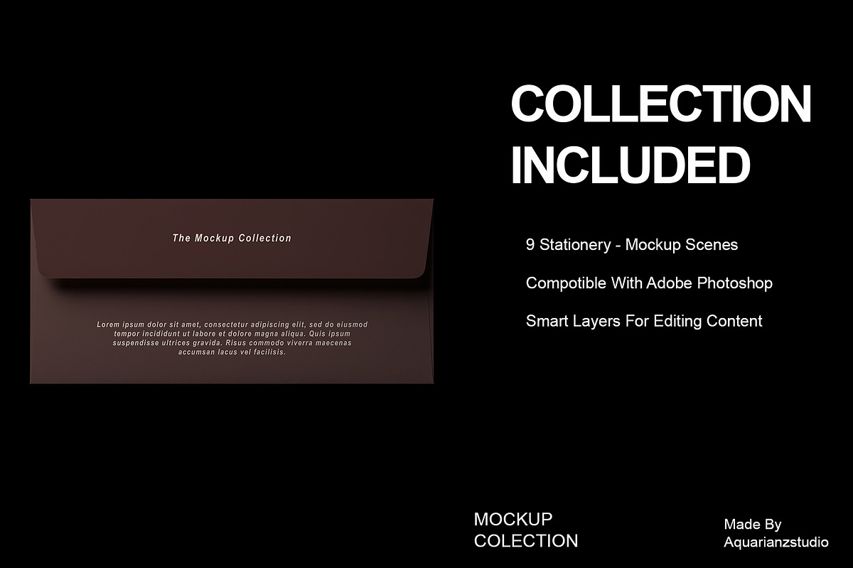 Stationery Branding Mockup 01, a Product Mockup by Aquarianz Studio (Photo 2 of 8)