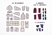 Sweet home. Houses constructor, an Illustration by RinaKustova (Thumbnail 4 of 11)