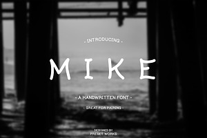 Mike - The Handwritten Font