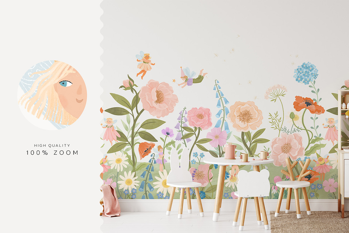 Flower Fairies, a Decorative Illustration by annartdreams (Photo 4 of 16)