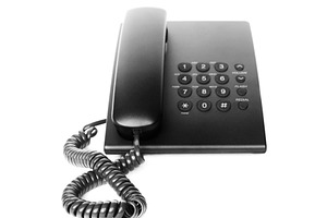 Office phone, a Photo by saiko3p