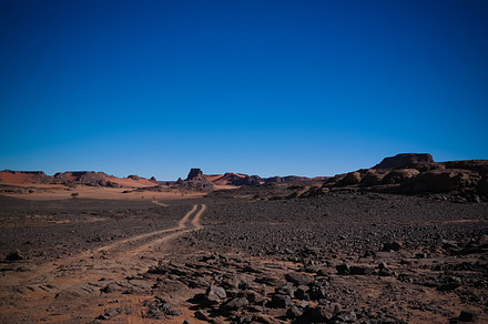 Abstract Rock formation at Tamezguida in Tassili nAjjer national park, Algeria, a Nature Photo by Wild, Wild World