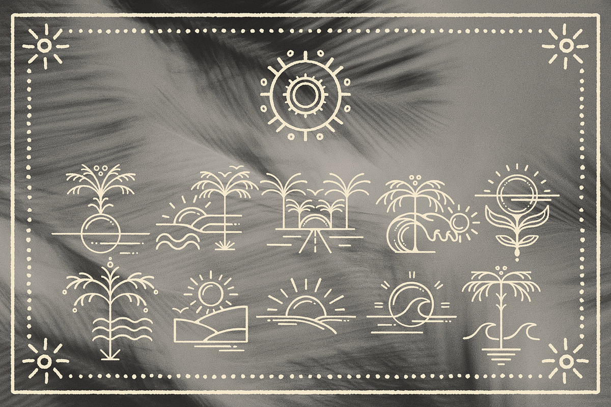 Sacred summer.  Lineart collection, an Object Illustration by heyXeni (Photo 7 of 7)