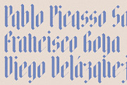Rymaki - Modern Blackletter Font, a Blackletter Font by SilverStag Type Foundry (Thumbnail 30 of 30)