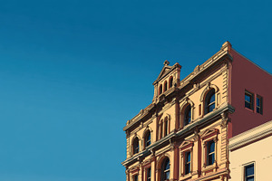 Historic building under clear sky, a Photo by Beautiful things