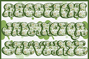 St. Patrick's Day Retro Bubble Font, a Font by It me digital art (Thumbnail 5 of 7)