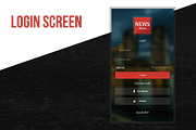 BREAKING NEWS UI, a Templates & Theme by UX Monster (Thumbnail 2 of 9)