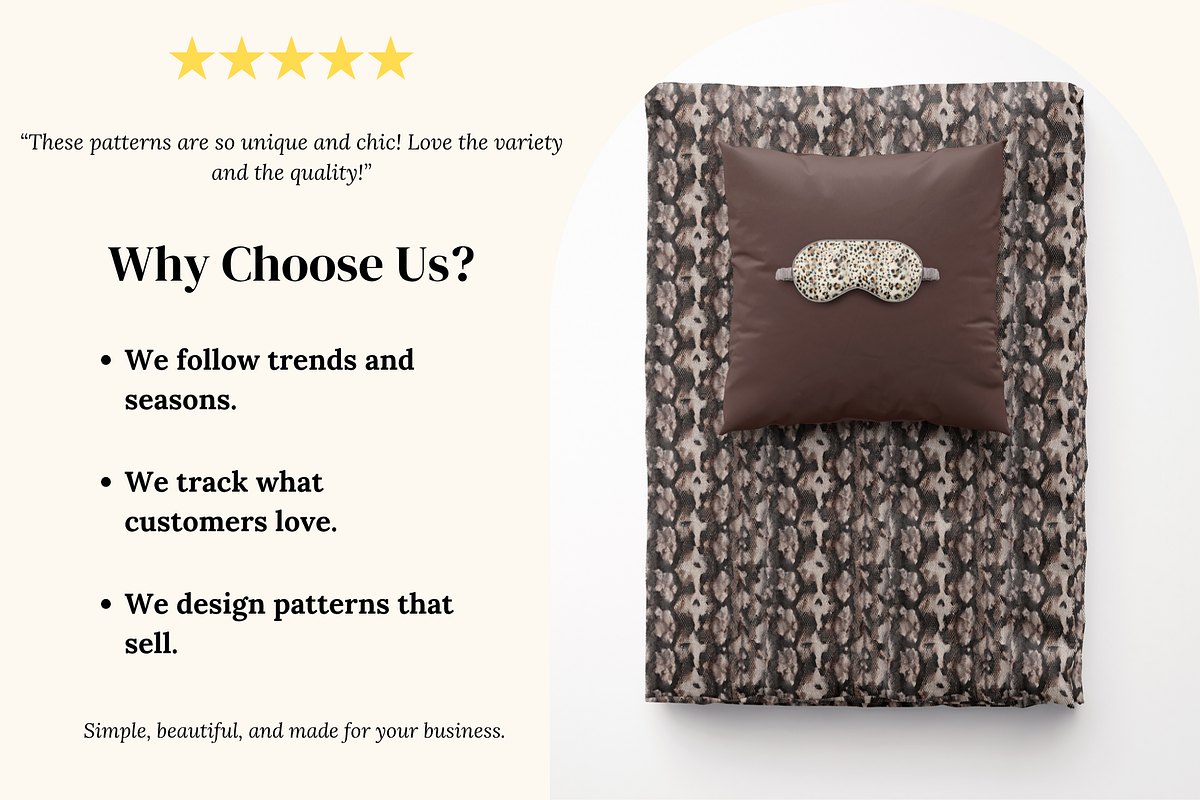 Animal Abstract Patterns - part 2, a Pattern Graphic by Ninterints (Photo 3 of 15)