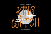 King Witch | Halloween Font, a Handwritten Font by Berdansabersama (Thumbnail 1 of 8)