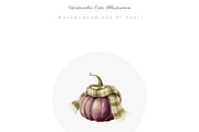 Owl Clipart Set, a Decorative Illustration by Pati Paints (Thumbnail 7 of 10)