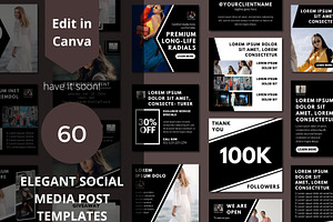 Elegant Fashion Social Media
