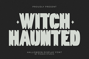 Witch Haunted - Halloween Display