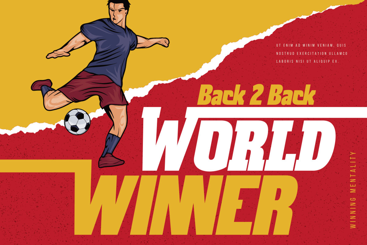 MREYBOLL | Athletic Font, a Font by twinstd (Photo 11 of 16)