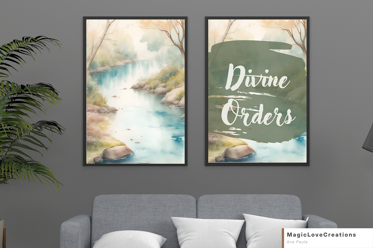 Spiritual Positive Quote Print Wall, a Poster Template by MagicLove Creations (Photo 4 of 10)