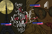 Makeup Type Family / 4 fonts, a Script Font by Andinistas Fonts (Thumbnail 2 of 11)