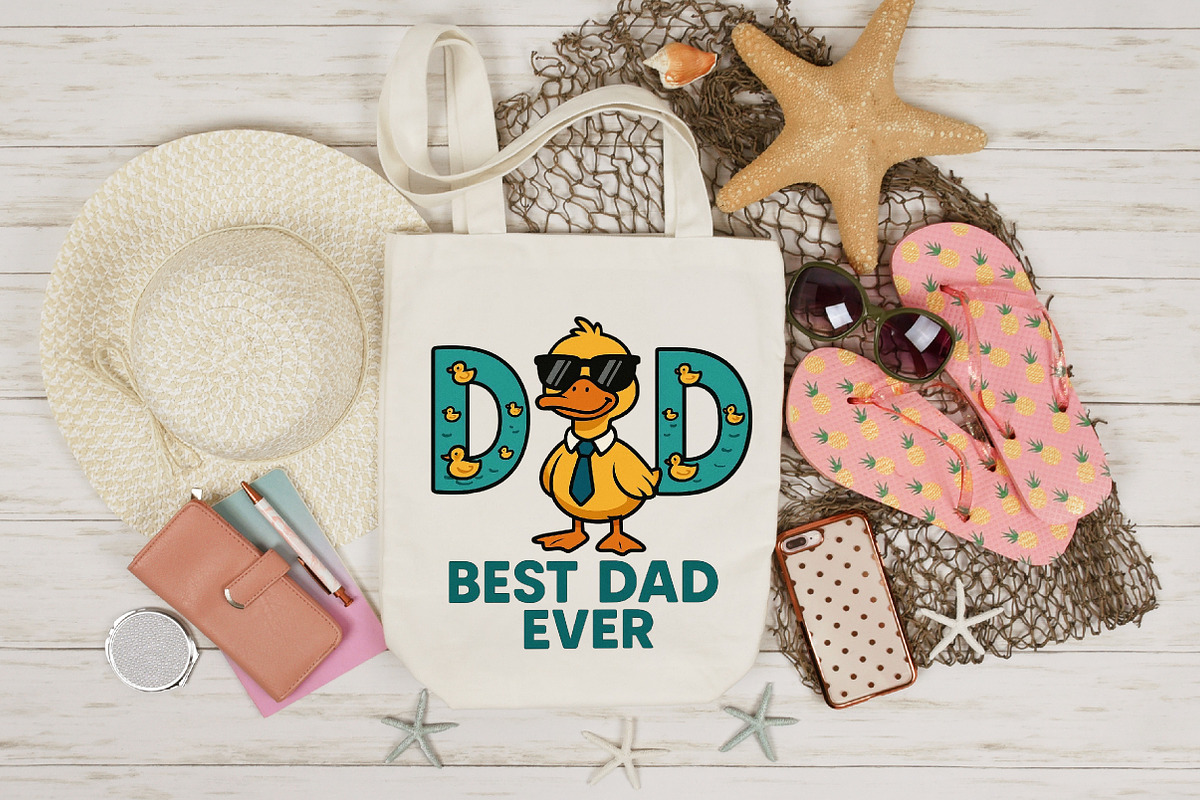 Best Dad Ever PNG, a Graphic by Designking (Photo 4 of 4)