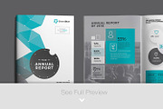 Annual Report Brochure 2019, a Brochure Template by GoldenPixelStudio (Thumbnail 3 of 4)