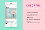 Colorful Social Media Designs, a Social Media Template by NordWood (Thumbnail 4 of 10)