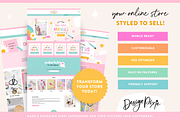 Fun Rainbow Shopify Theme, a Shopify Template by Design Pixie (Thumbnail 2 of 10)