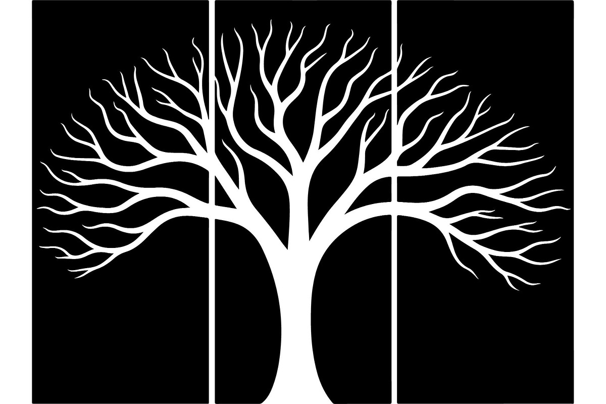 Leafless Tree Silhouette SVG Bundle, an Object Graphic by Designer_Momina (Photo 5 of 20)