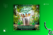 Summer Vibes Flyer Animated Template, a Flyer Template by PeetalyStudioDesigns (Thumbnail 5 of 6)