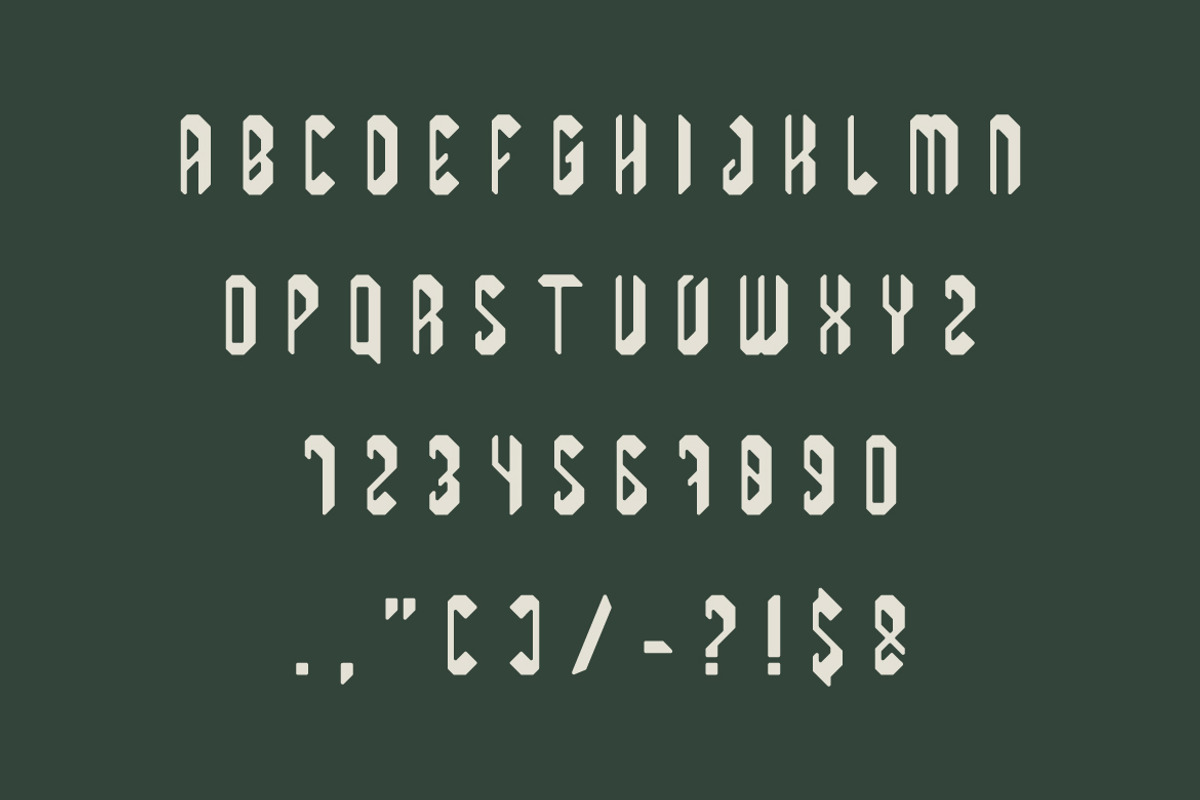 Erameka -Logo Typeface, a Sans Serif Font by 3ab2ou (Photo 3 of 3)
