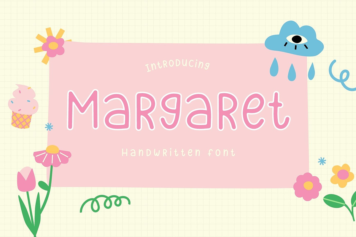 Margaret, a Handwritten Font by Brown Cupple (Photo 1 of 5)