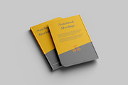 Notebook Mockup - 6 views, a Product Mockup by Illusiongraphic (Thumbnail 7 of 20)