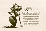 Pulp & Thunder Dry Kit (Illustrator), a Brush Add-On by G.A.R.M. Company (Thumbnail 10 of 13)