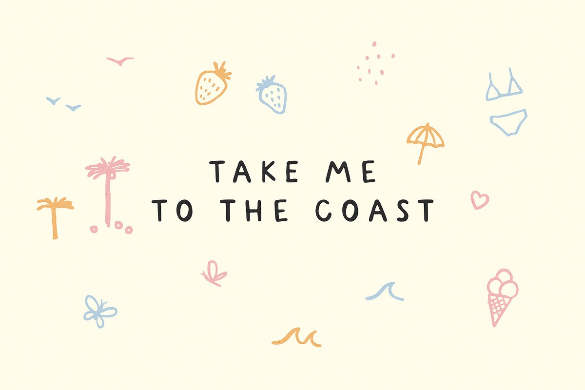 Kind Hearts - Cute Font & Doodles, a Handwritten Font by simpleblues (Photo 6 of 12)