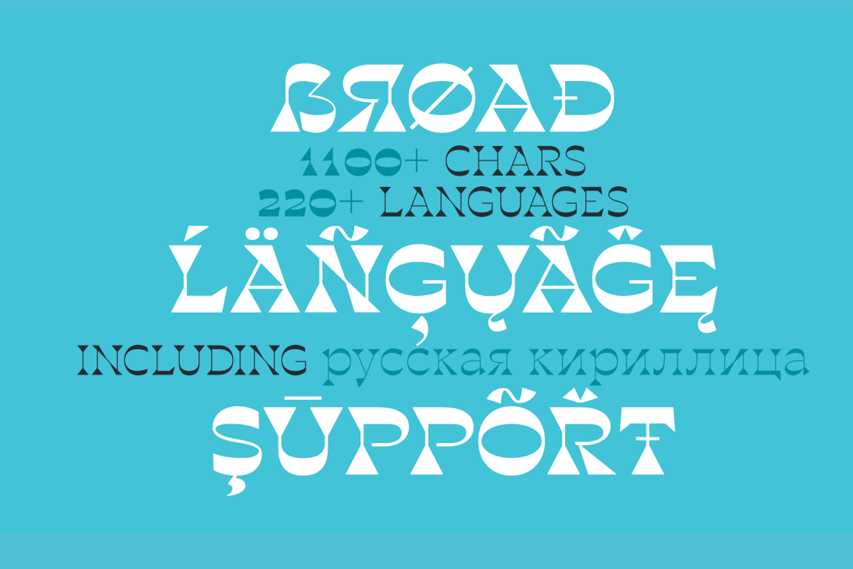 Blackest - 8 fonts preview 6