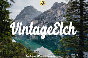 Vintageetch Font