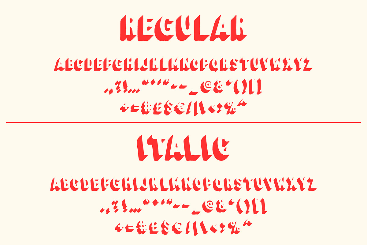 Chapstick Handdrawn Display Font, a Sans Serif Font by Off The Rack © (Photo 3 of 7)