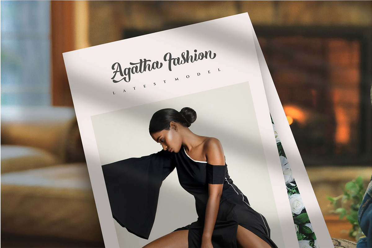 Broyther - Luxury Bold Script, a Script Font by Idea Studio (Photo 2 of 10)