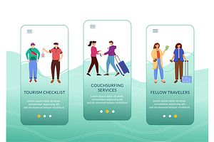 Budget Tourism Mobile App Screen