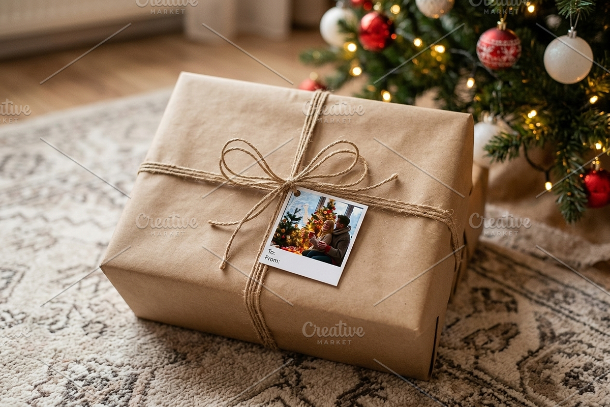 Cozy Christmas Couple | Stock Photo, a Holiday Photo by Aura Canyon HQ (Photo 5 of 5)