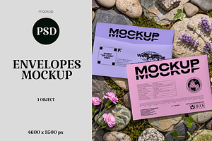 Envelopes Mockup