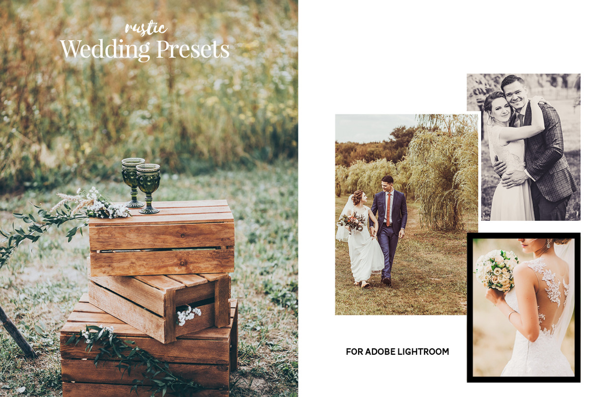 30 Rustic Wedding Lightroom Presets, an Action Add-On by Lightgram.com (Photo 2 of 13)