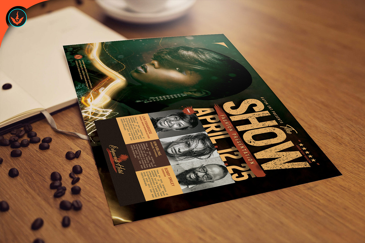 Fashion Flyer Template, a Flyer Template by SeraphimChris (Photo 5 of 9)