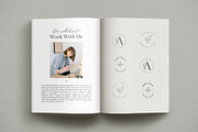Megan CANVA Media Kit, a Magazine Template by Gillian Sarah (Thumbnail 8 of 10)